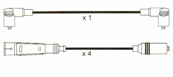 Vw ,golf Convertible 1, Corrado Formula Power 10mm Race Performance Ht Leads. - Formula Power